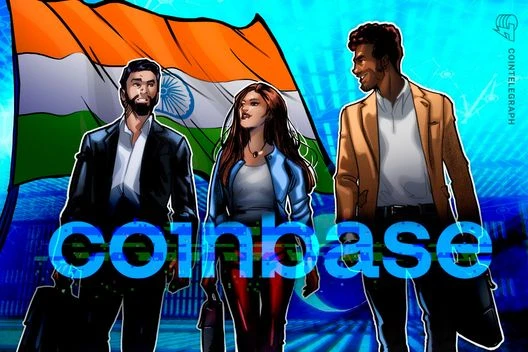  Coinbase legal team meets Indian minister to discuss blockchain push 
