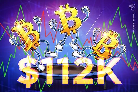  Bitcoin soars to new all-time high above $112K as traders liquidate shorts 