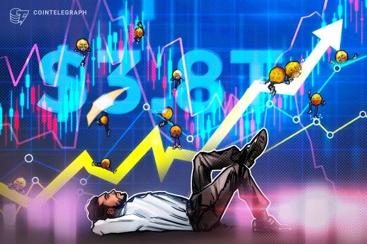  Crypto market cap hits $3.8T all-time high, may soon surpass UK’s GDP 