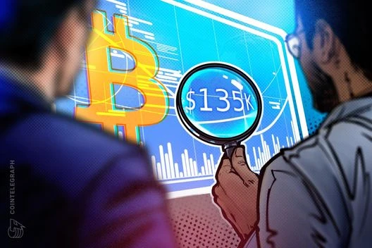  Bitcoin could rally to $135K before ‘corrective phase’ — Analyst 