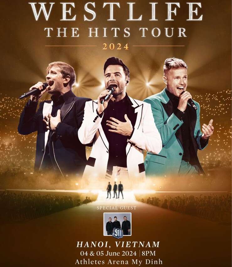 Westlife trở lại, biểu diễn 2 đêm tại Hà Nội khiến fan 