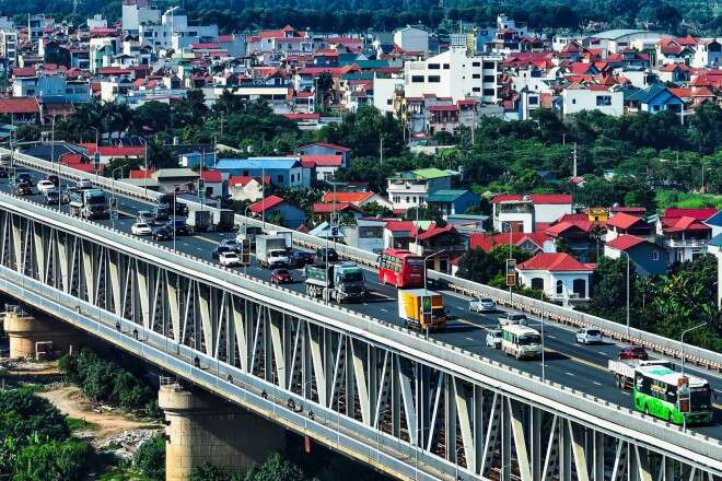 Cây cầu hai tầng duy nhất vắt ngang sông Hồng ở Hà Nội có kinh phí xây dựng rẻ bất ngờ