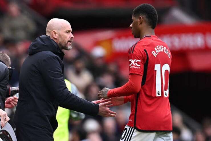 Alan Shearer phản pháo Ten Hag về Rashford, dự đoán 1 tháng nữa bị MU sa thải