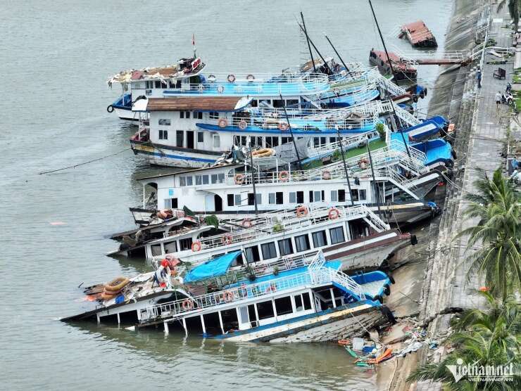 Hơn 20 tàu du lịch bị chìm ở đảo Tuần Châu, thiệt hại hàng chục tỷ đồng