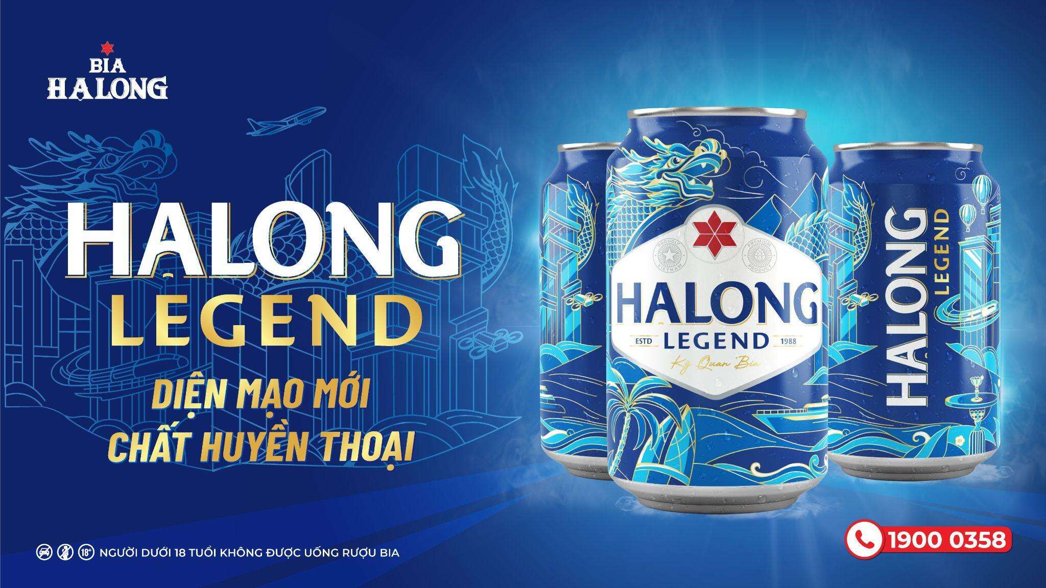 Bia Hạ Long Legend - Thưởng thức trọn vẹn vị bia “huyền thoại”