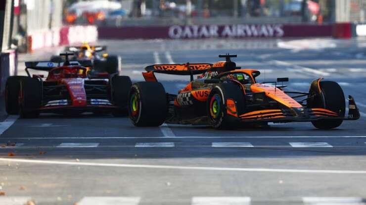 Đua xe F1, Azerbaijan GP: Piastri xuất sắc, McLaren thắng lớn