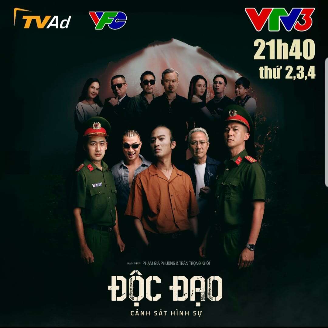 “Độc đạo” – phim mới về cảnh sát hình sự hấp dẫn chuẩn bị lên sóng VTV3