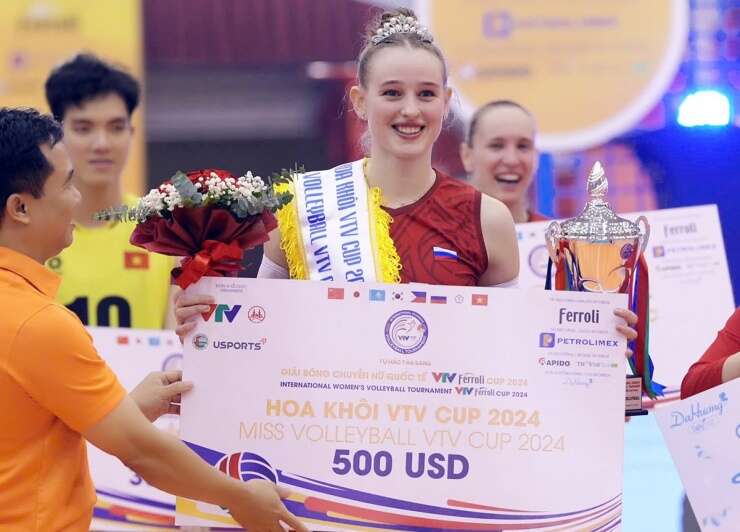 Nhan sắc hoa khôi giải bóng chuyền VTV Cup 2024