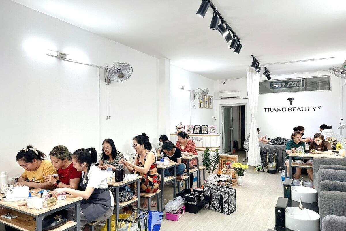 Học nail TPHCM: Khóa học chuyên nghiệp tại Trang Beauty Salon