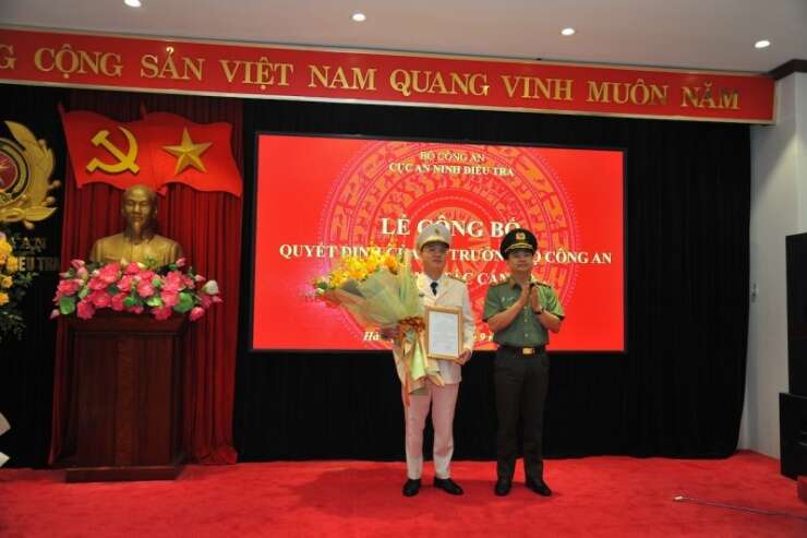 Bổ nhiệm Phó Cục trưởng Cục An ninh điều tra, Bộ Công an