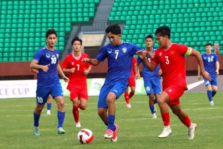 Kết quả bóng đá U16 Việt Nam - U16 Uzbekistan: 