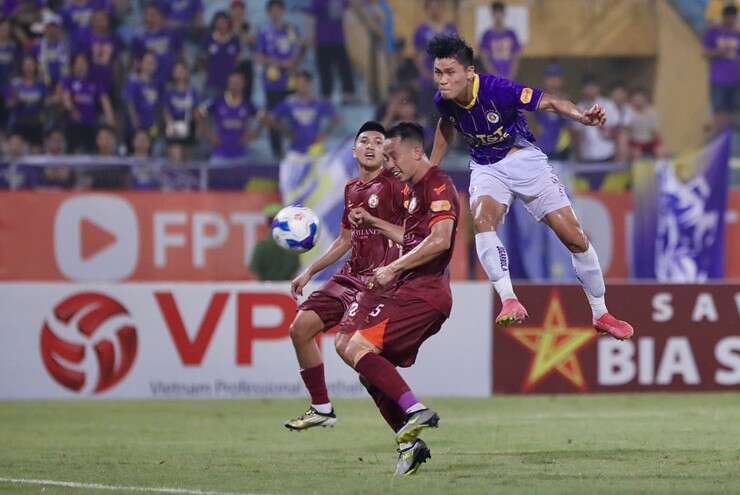 Video bóng đá Hà Nội - Bình Định: Thế trận 1 chiều, Tuấn Hải gặp khó (V-League)