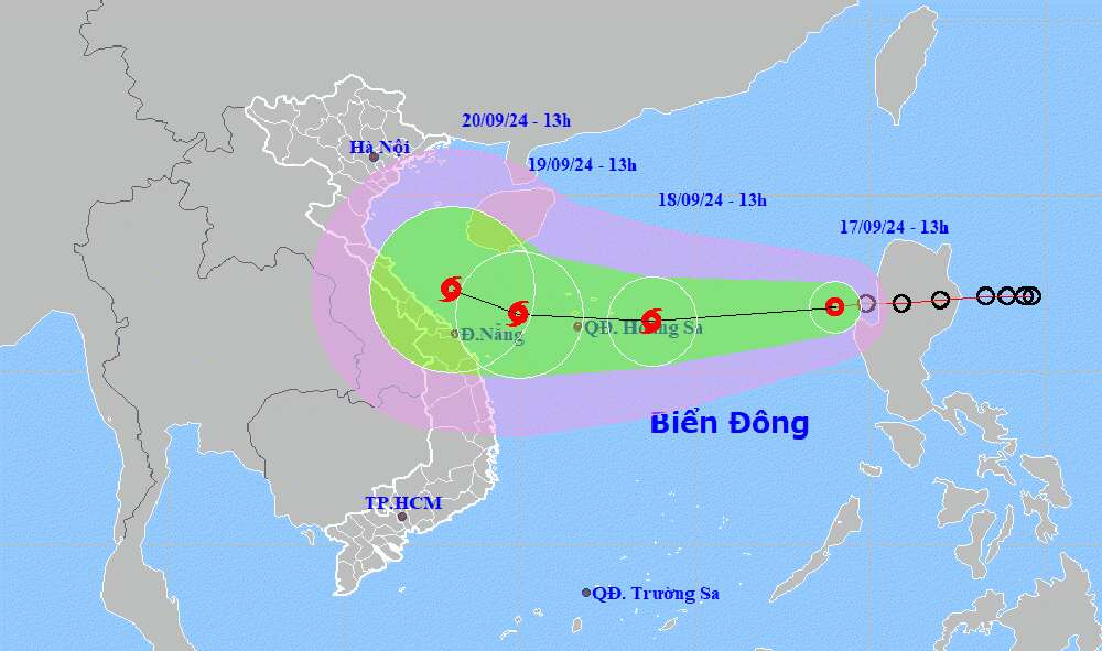 Áp thấp nhiệt đới vào biển Đông, dự báo rất phức tạp, Thủ tướng ra công điện ứng phó