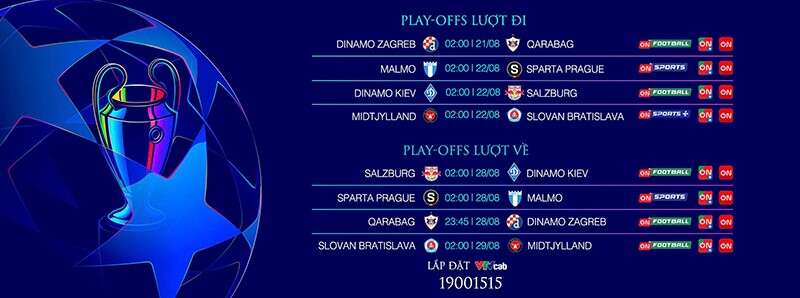 Champions League 2024/25: Vòng Playoff hứa hẹn kịch tính, đón xem trên VTVcab