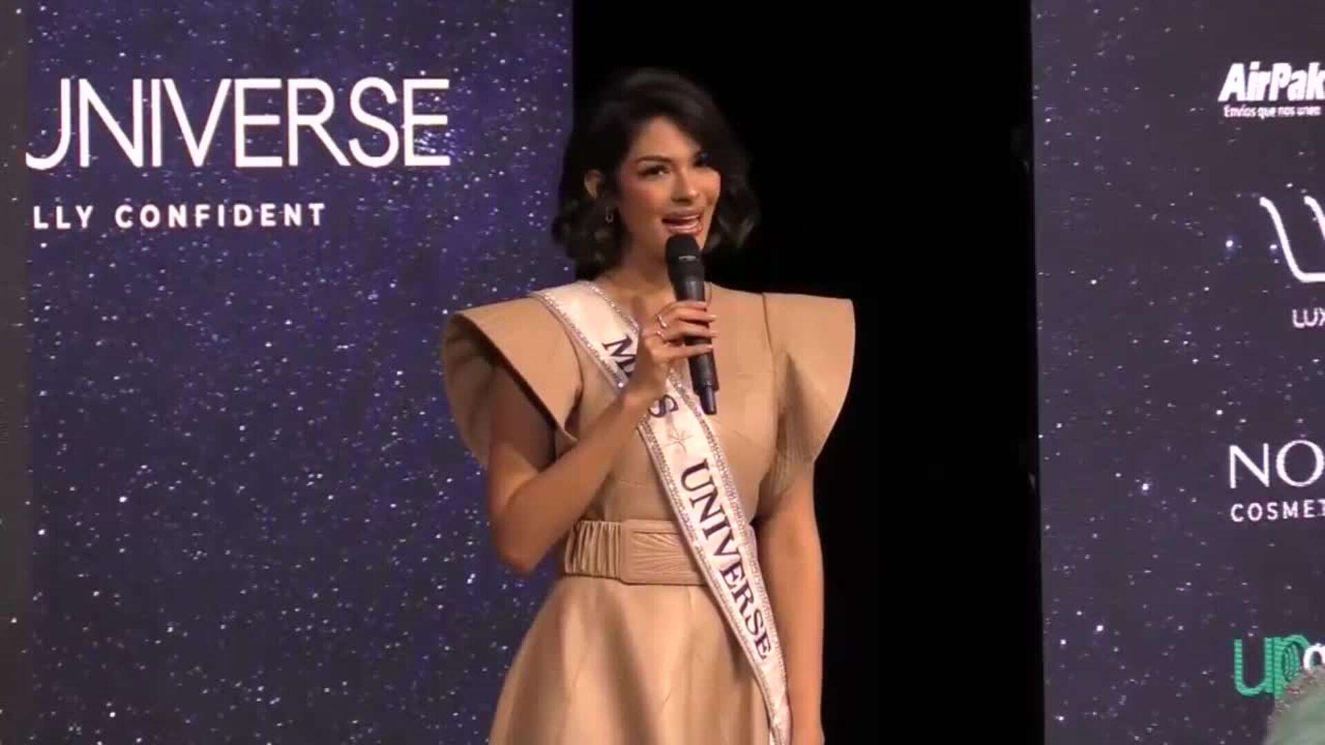 Miss Universo nicaragüense destaca su misión de inspirar a mujeres y promover el cambio social