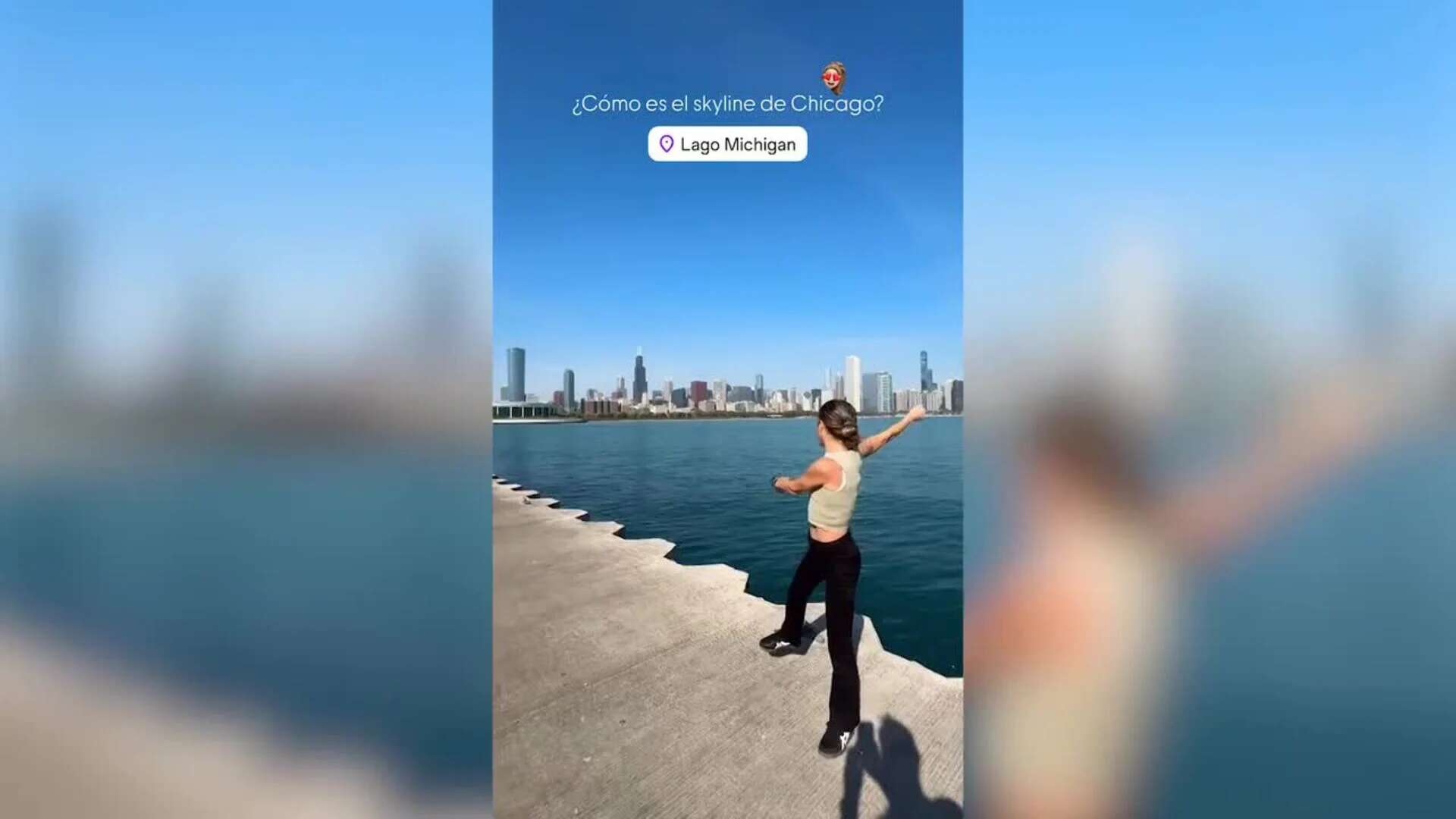 Verdeliss disfruta de Chicago en pareja antes de correr la Gran Maratón