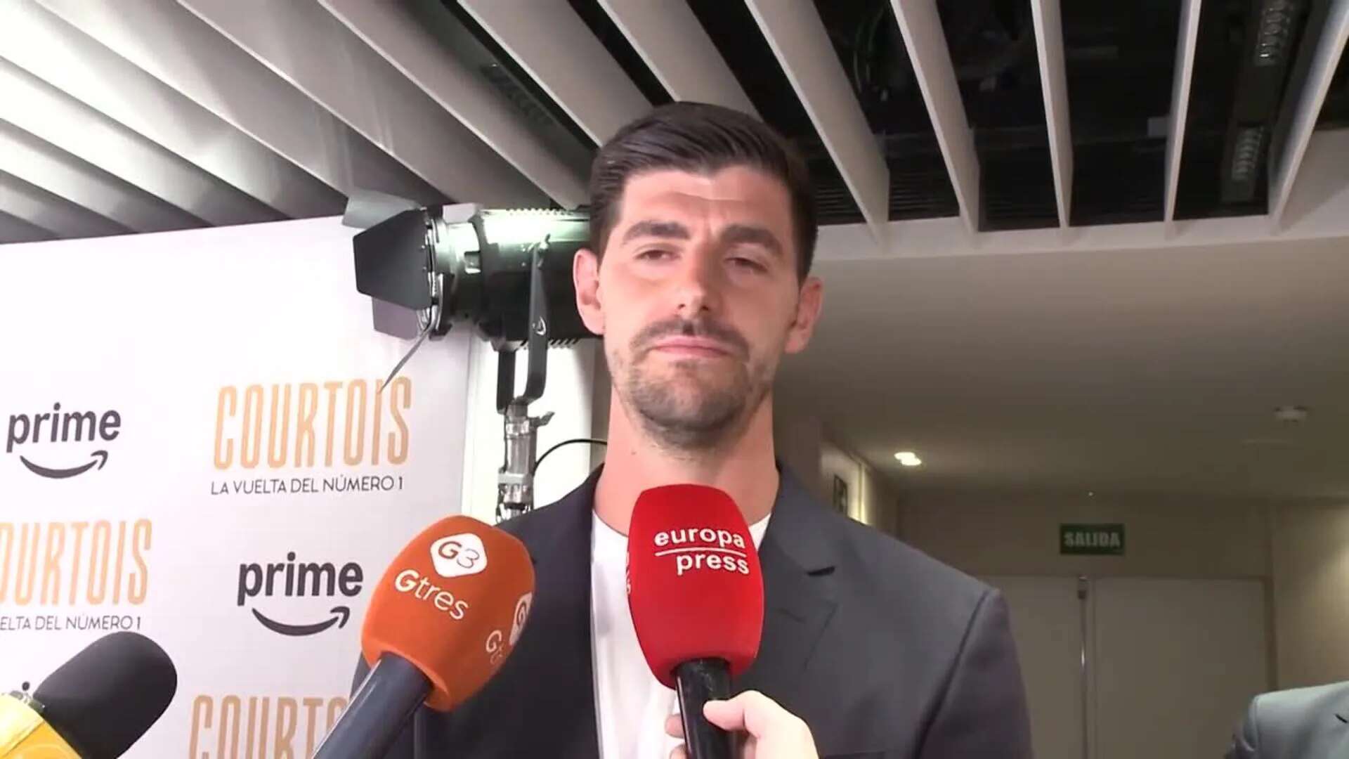 Mishel Gerzig, su declaración de amor a Thibaut Courtois en su día más especial