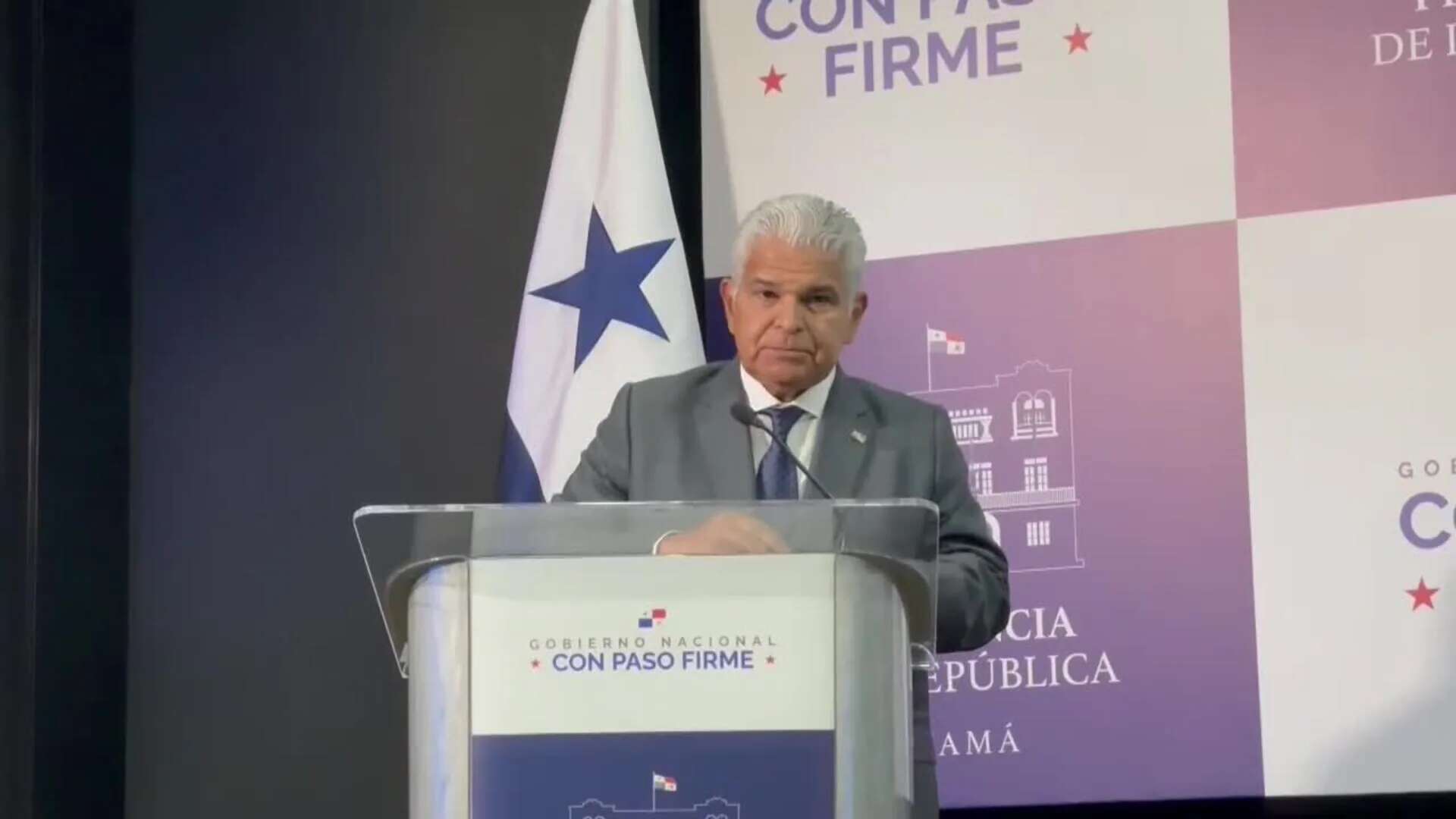 El presidente de Panamá asegura que la soberanía del canal transoceánico es innegociable