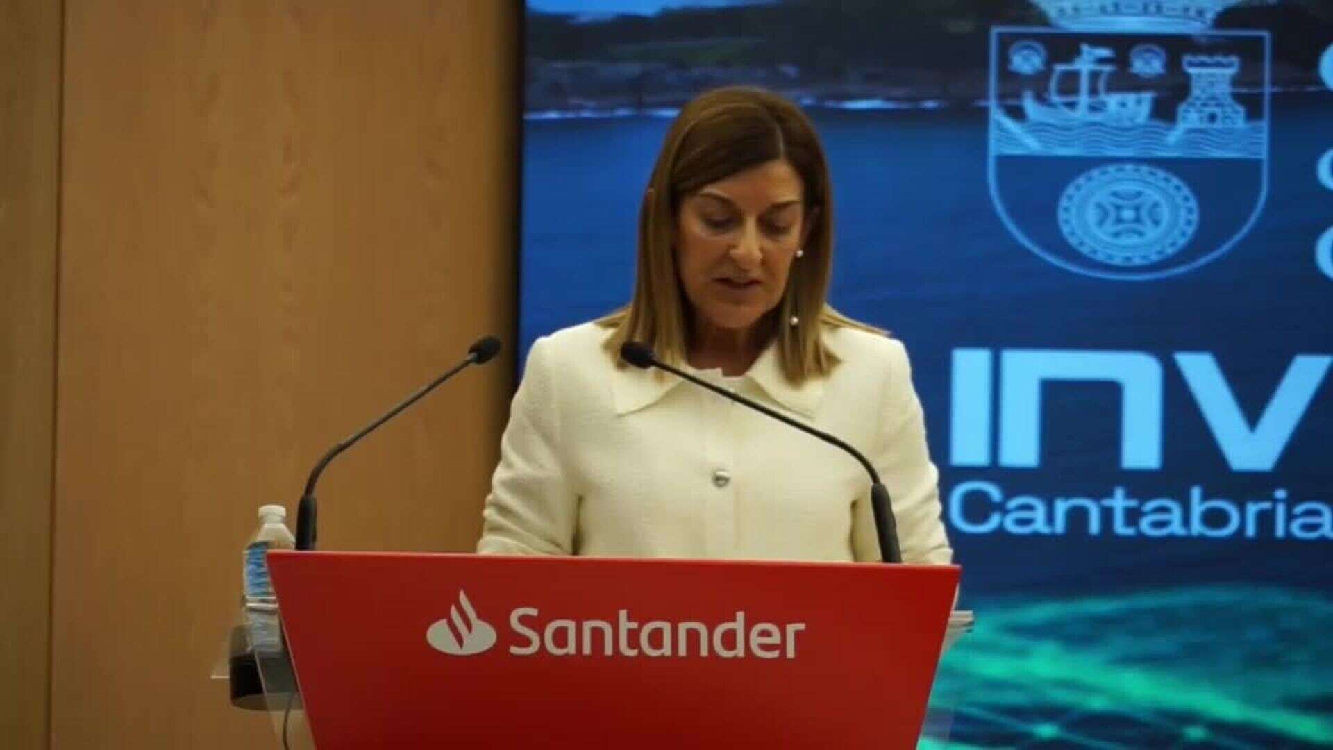 Buruaga abre alfombra roja a la inversión en el corporativo del Banco Santander de México