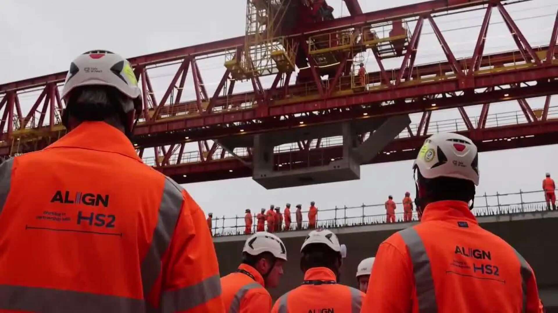 Finaliza la construcción del viaducto de Colne Valley para el ferrocarril de Alta Velocidad