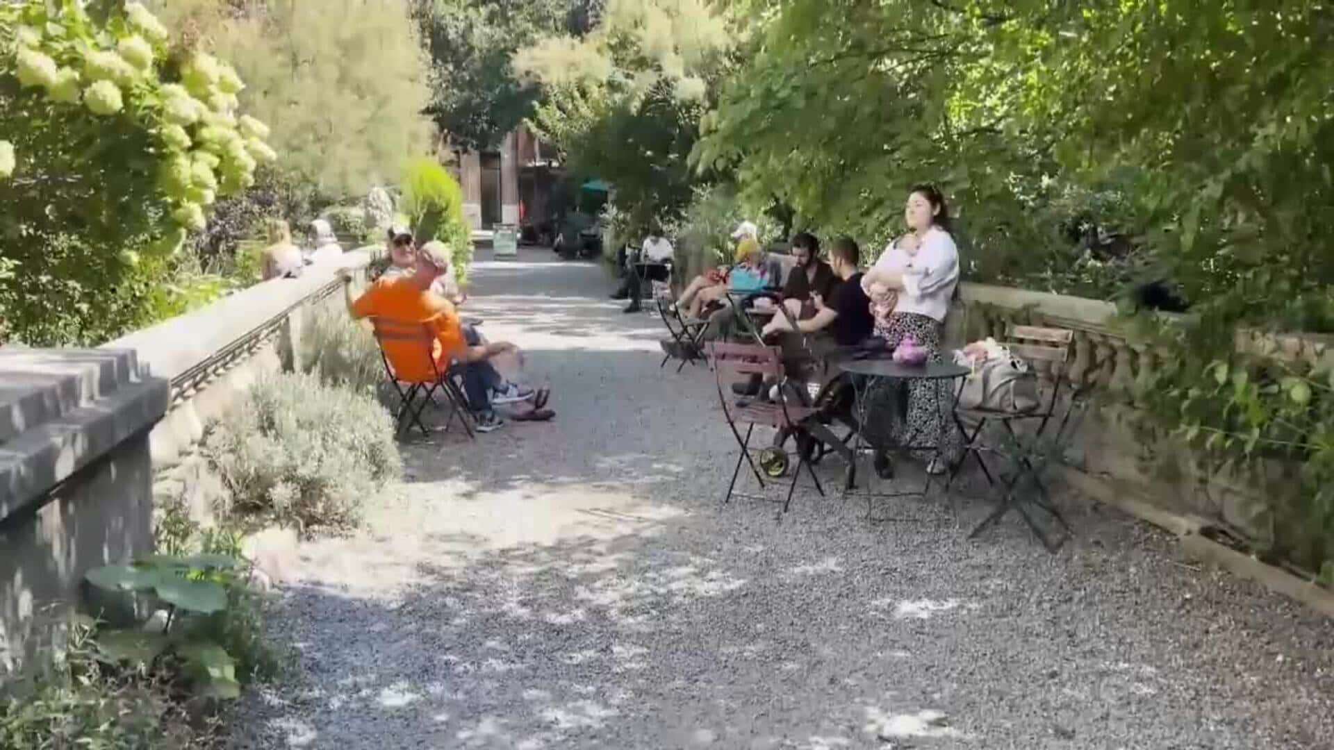 Neoyorquinos luchan por conservar un edén lleno de estatuas en el corazón de Manhattan