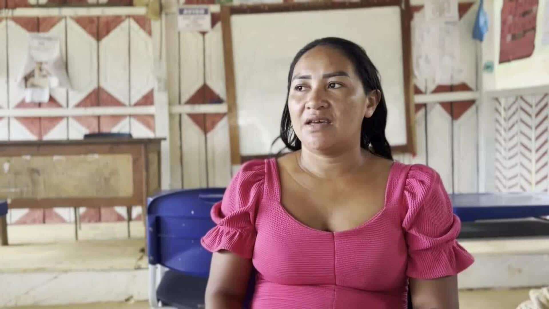 Rosane Kaba Munduruku: “Los niños que tienen mercurio tienen dificultades para andar”