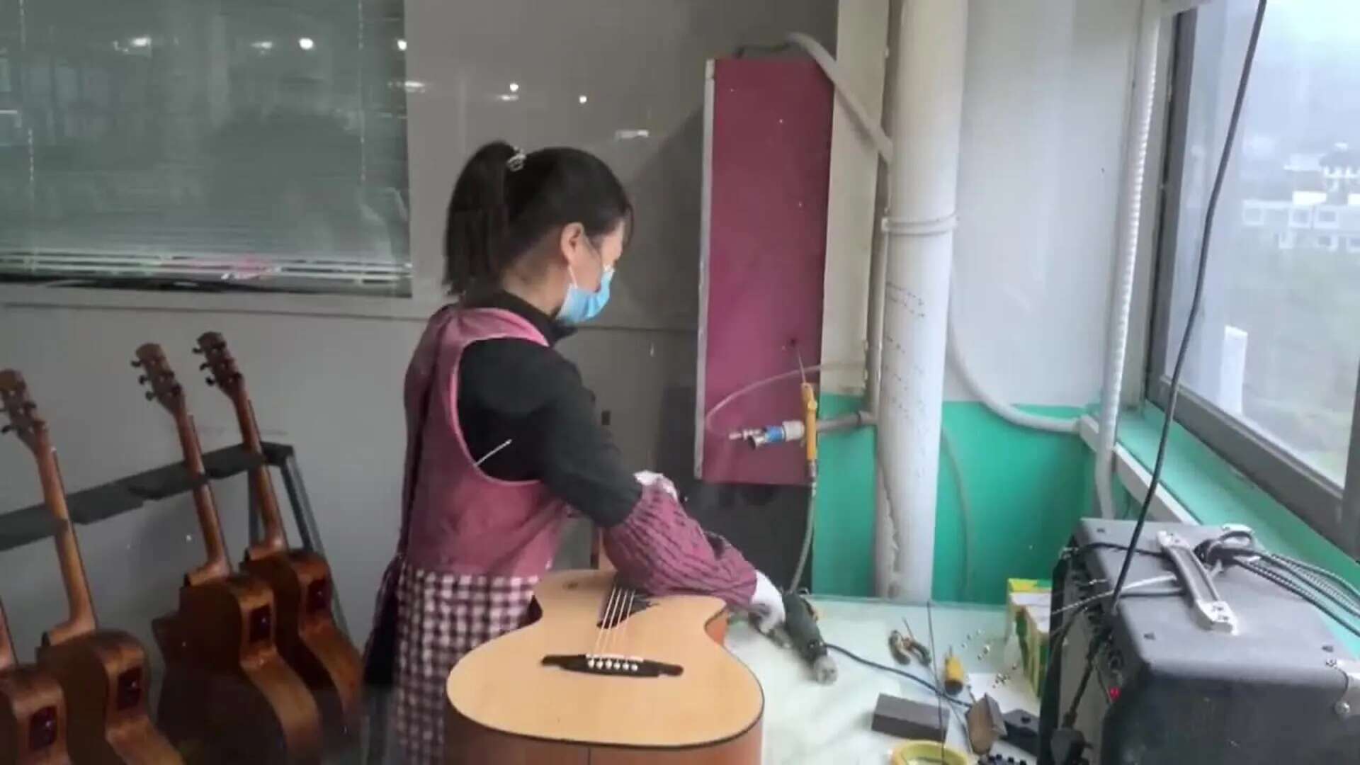 Zhengan, el condado chino donde las guitarras son las protagonistas