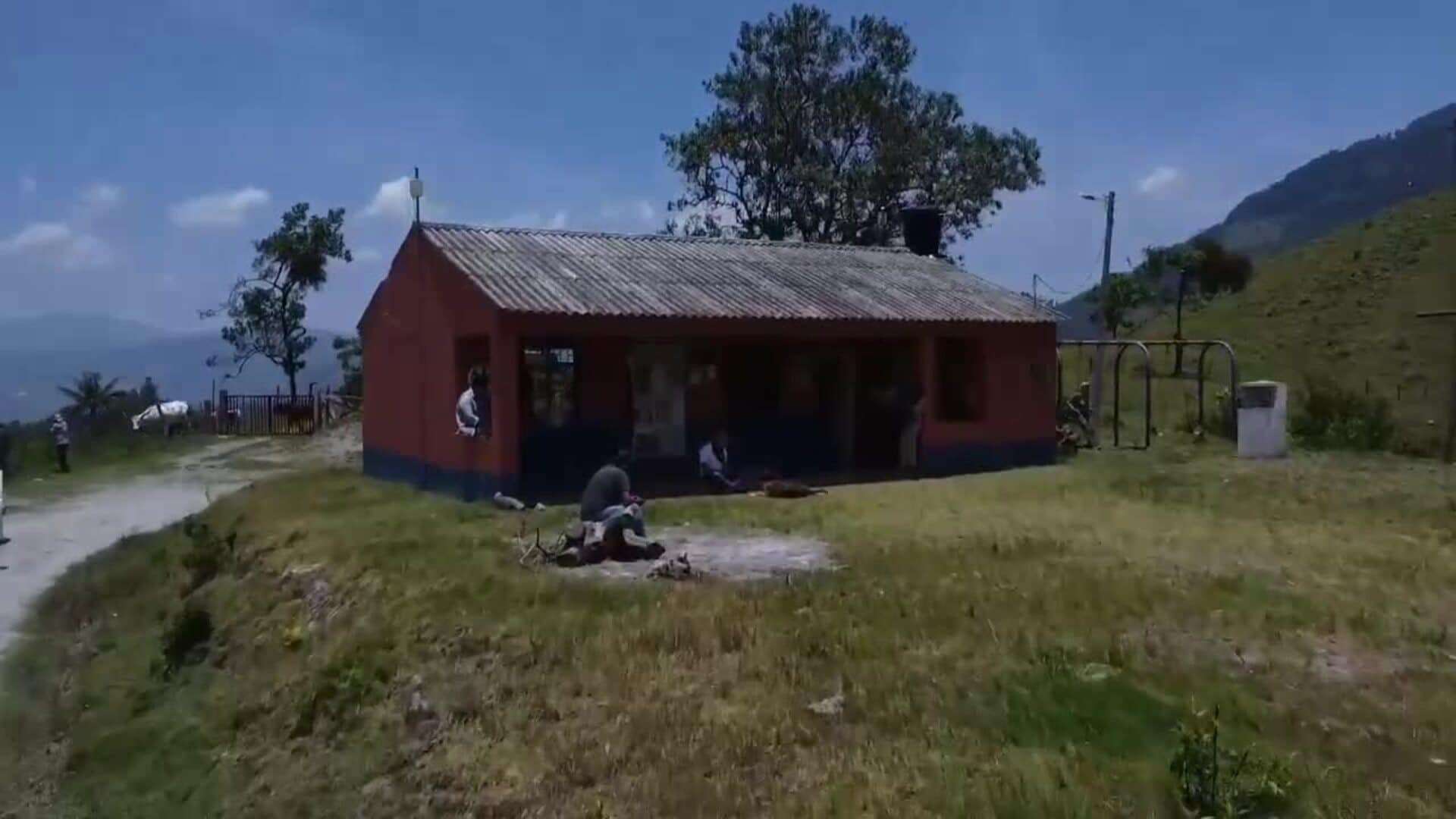 Aprender entre temblores: la peculiar escuela colombiana en el cráter de un volcán