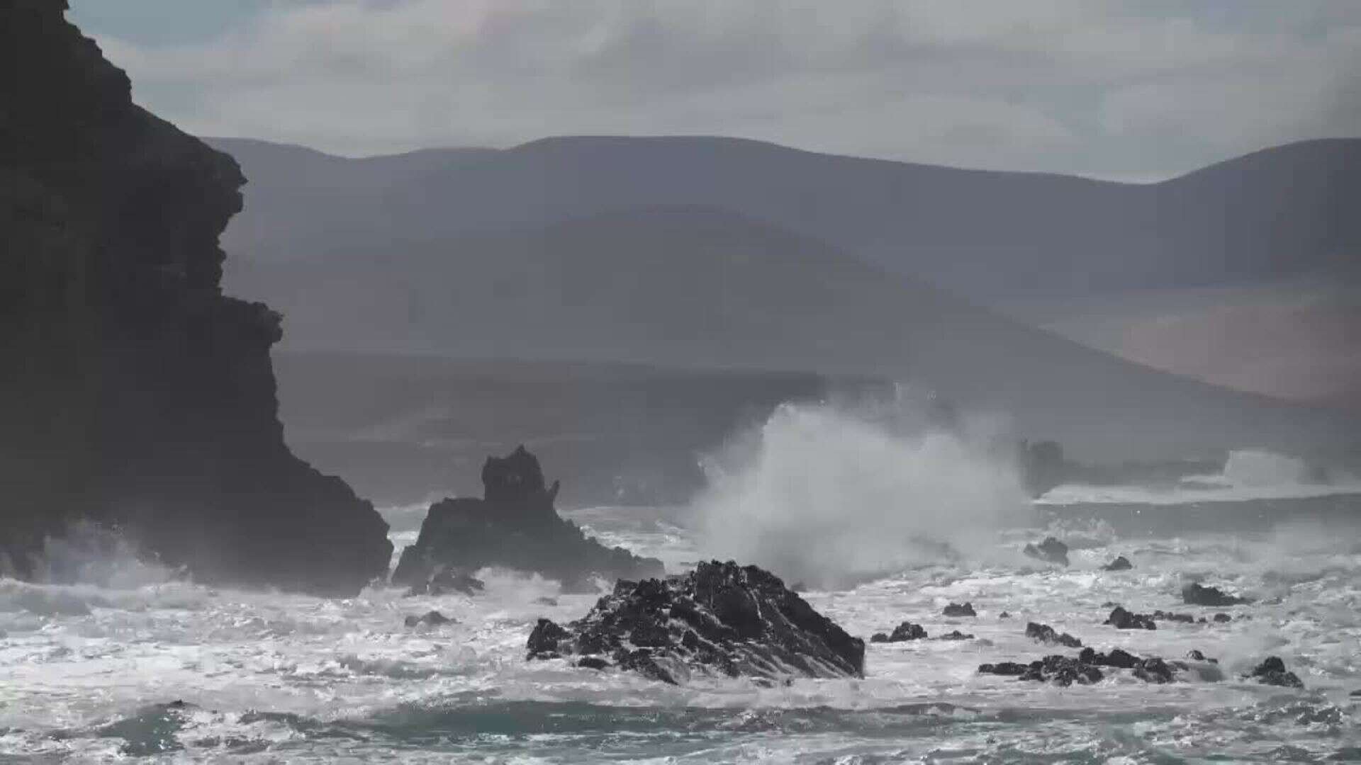 El viento se intensifica este miércoles en Canarias, y la Aemet emite avisos amarillos