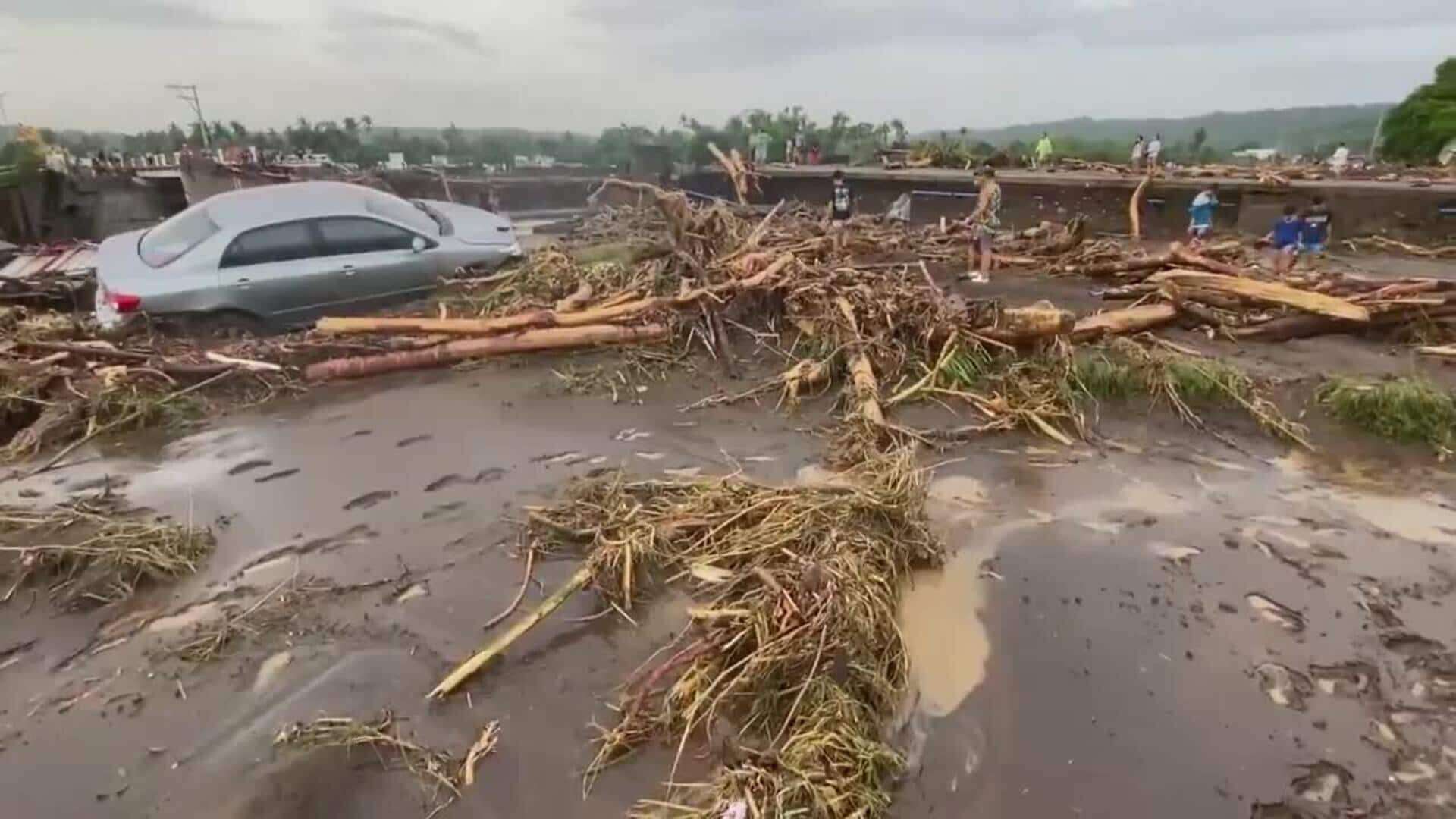 La tormenta tropical Trami deja más de 40 muertos en Filipinas y graves daños estructurales