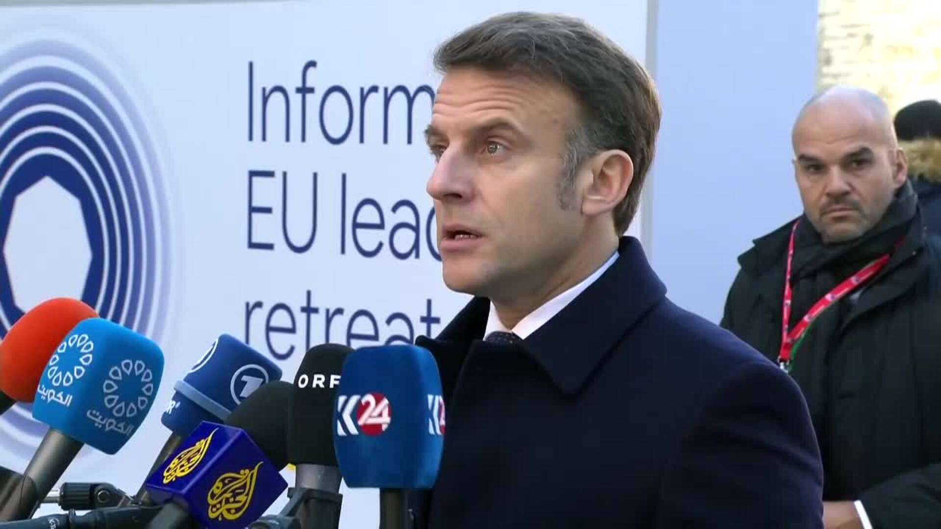 Macron dice que Europa 