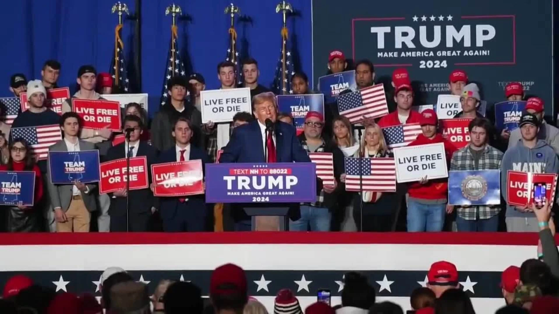 Trump promete deportar a inmigrantes desde su primer día si es reelegido