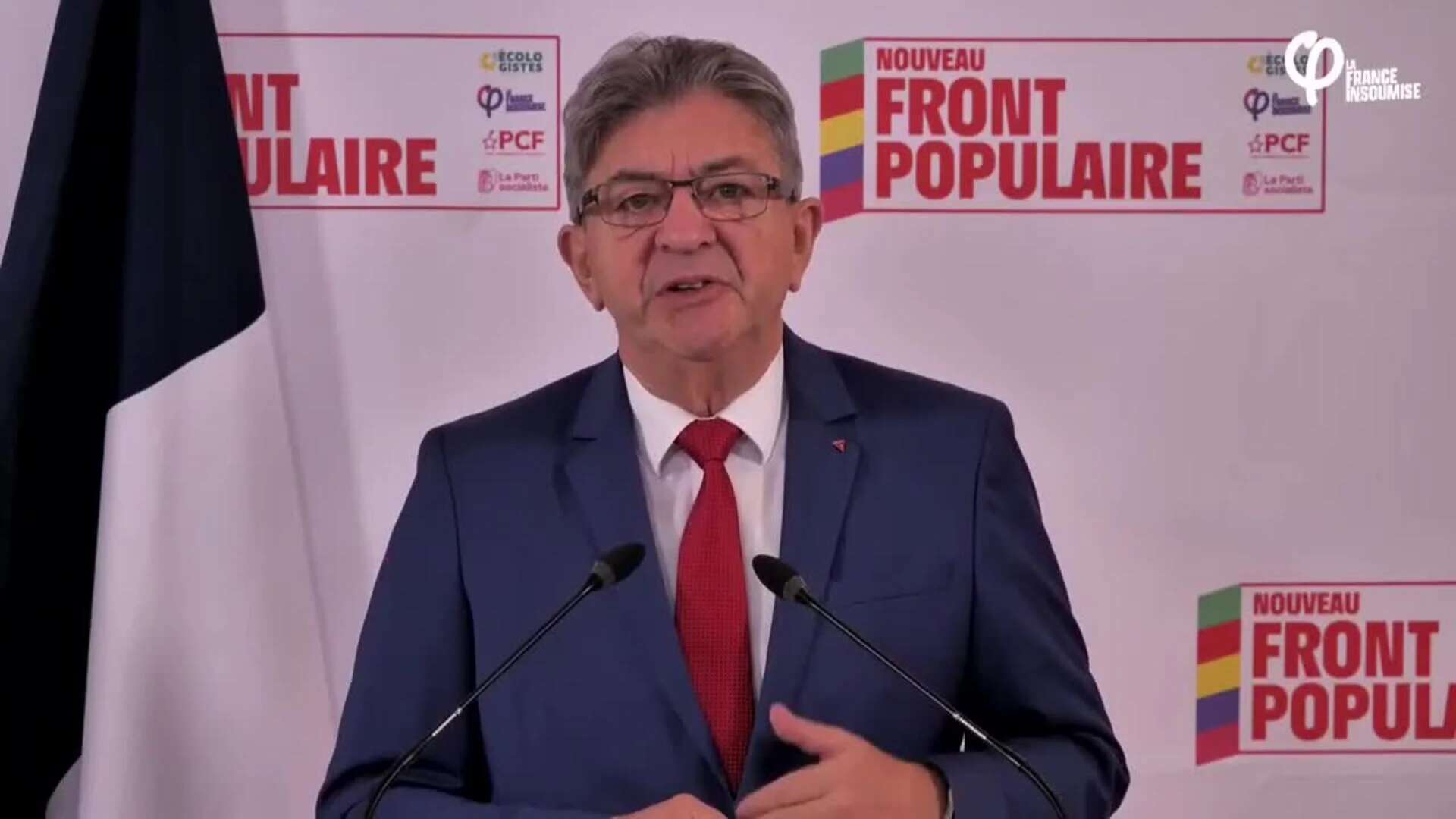 Mélenchon dice que Macron niega el resultado de las elecciones que él mismo convocó