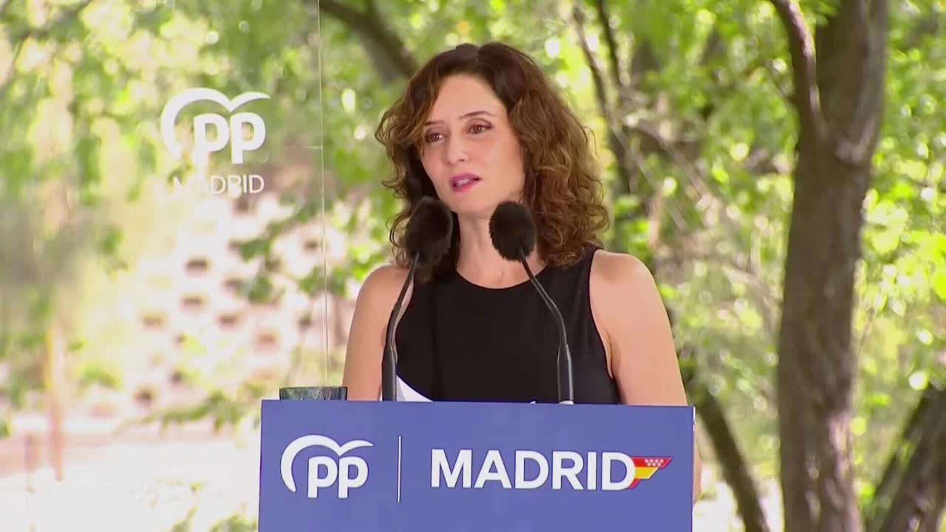 Ayuso pide a presidentes del PP que no se sienten con Sánchez de forma bilateral