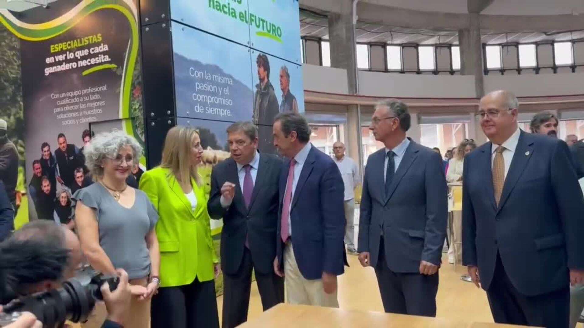 Planas inaugura la Feria Internacional Ganadera de Zafra