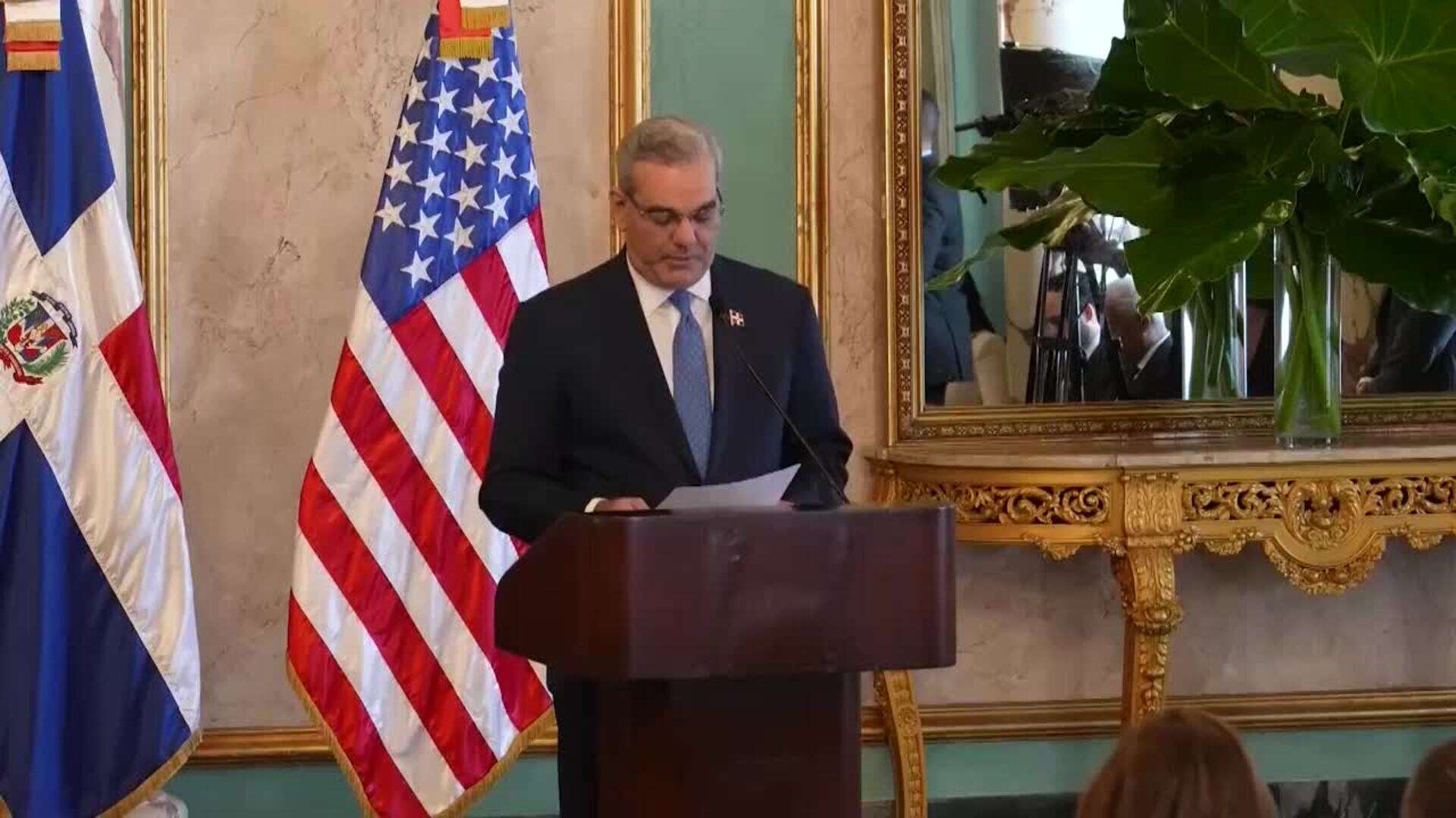 El presidente dominicano reclama ante Marco Rubio la necesidad de mantener ayuda a Haití