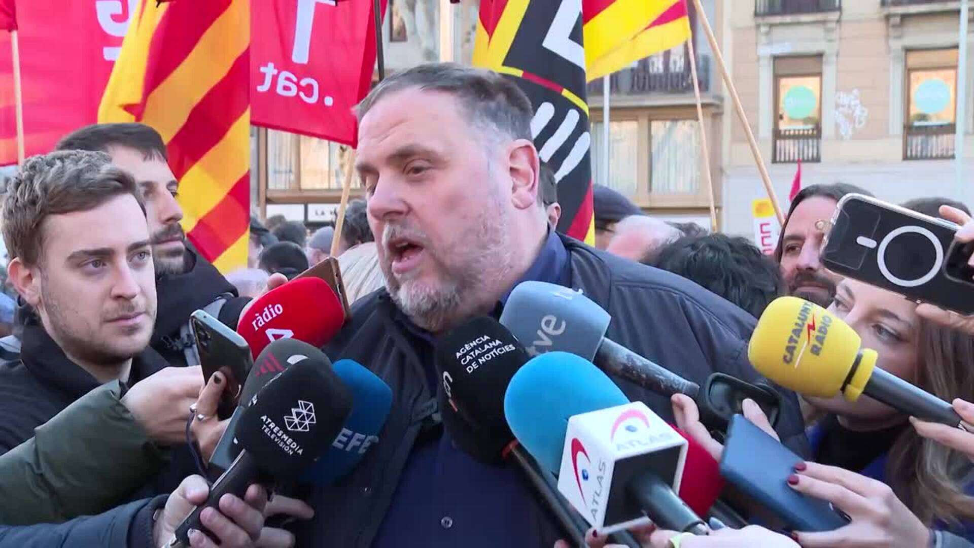 Junqueras (ERC) emplaza al 