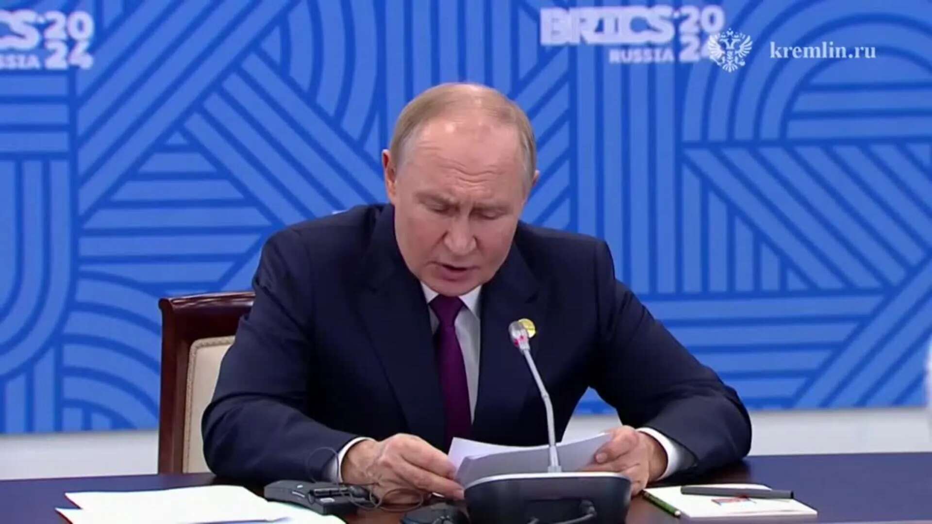 Putin asegura junto a Abás que la solución al conflicto entre Israel y Palestina es la creación de un Estado palestino independiente