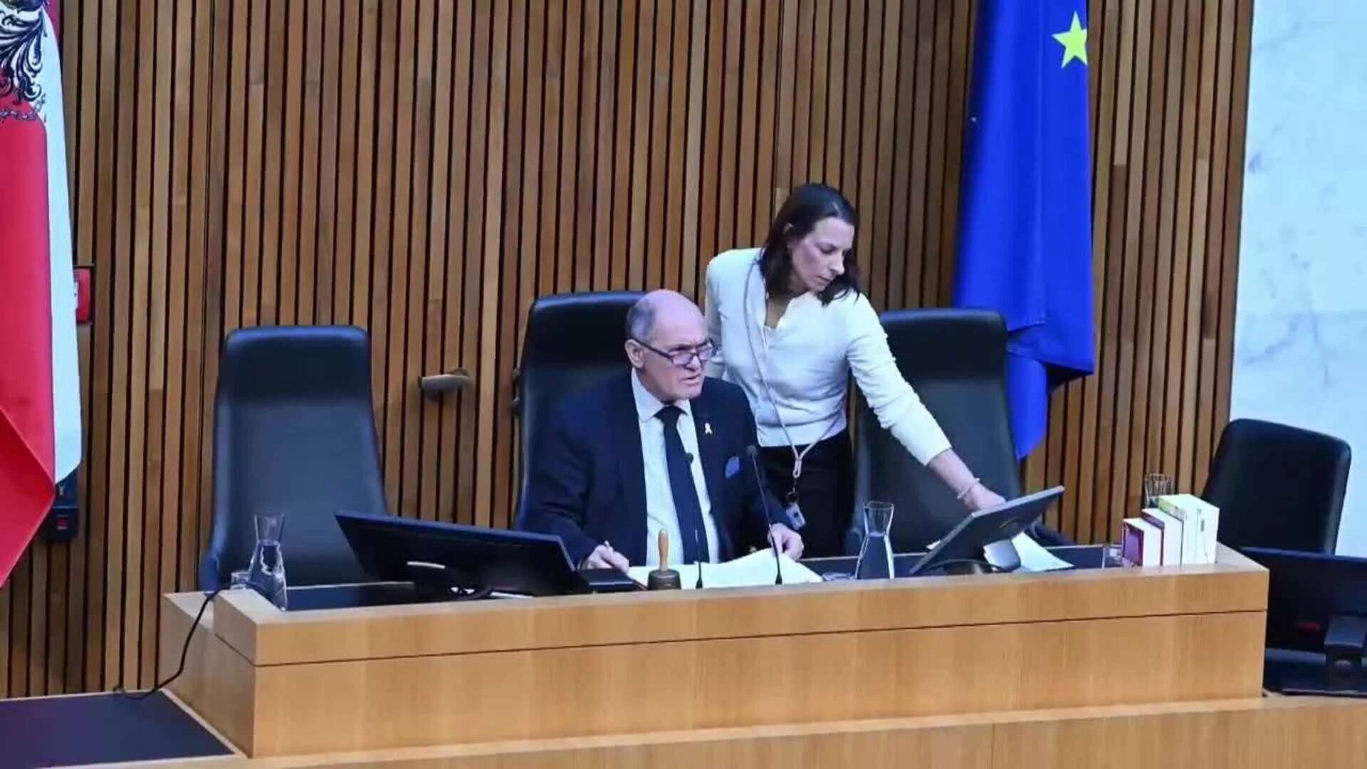 El Parlamento austríaco elige al diputado ultranacionalista Walter Rosenkranz como nuevo presidente