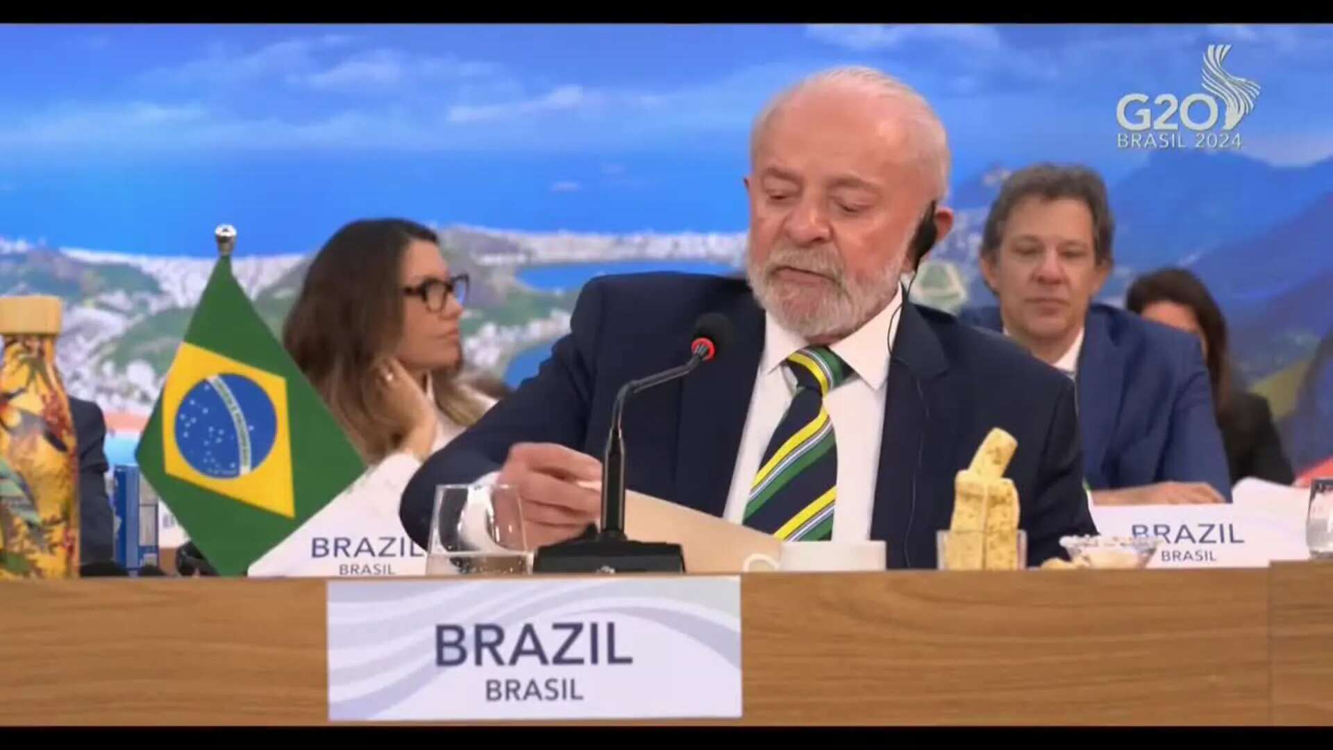 Lula afirma ante el G20 que acabar con el hambre es 