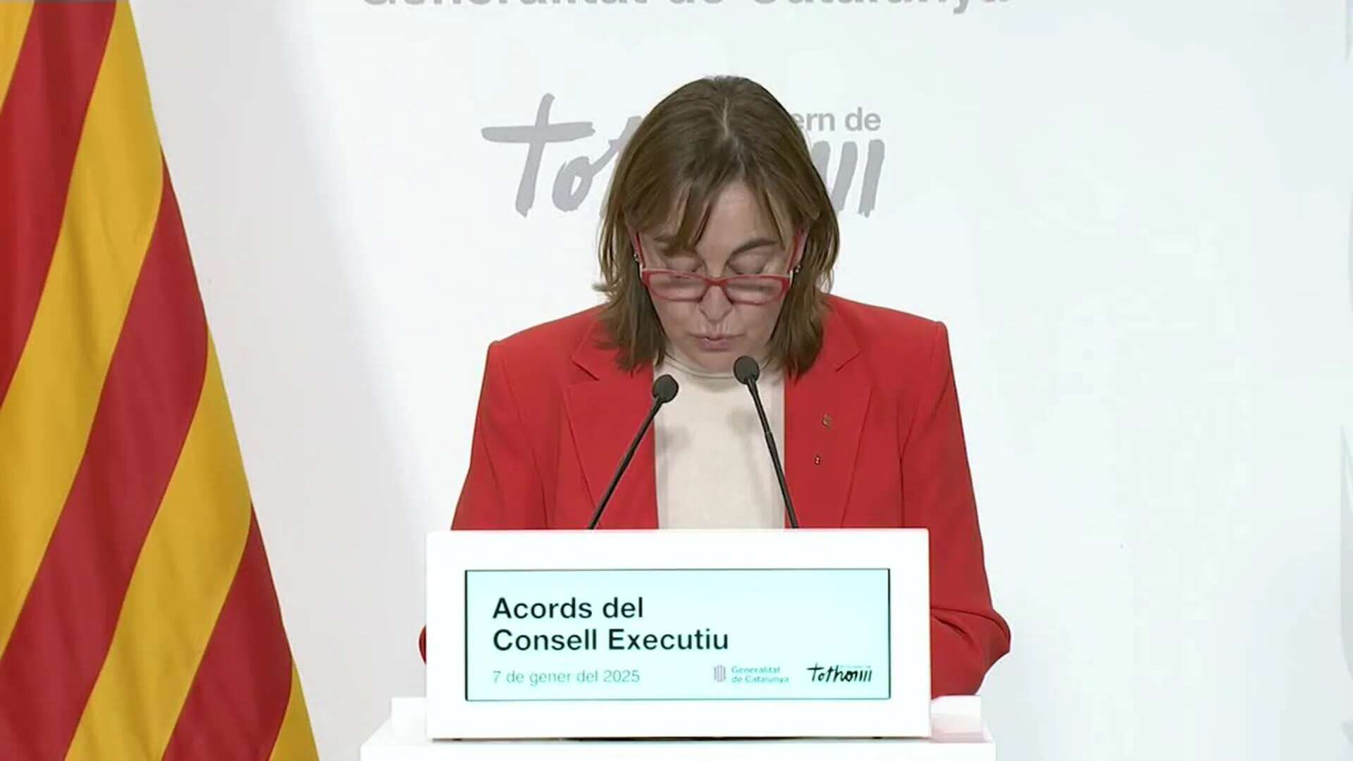 El Govern llevará una declaración al Consell de Diàleg Social pidiendo condonar el 20% del FLA