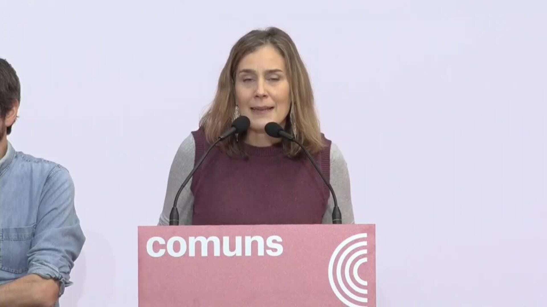 Albiach deja la coordinación de Comuns con una crítica a los negacionistas climáticos y pidiendo la dimisión de Mazón