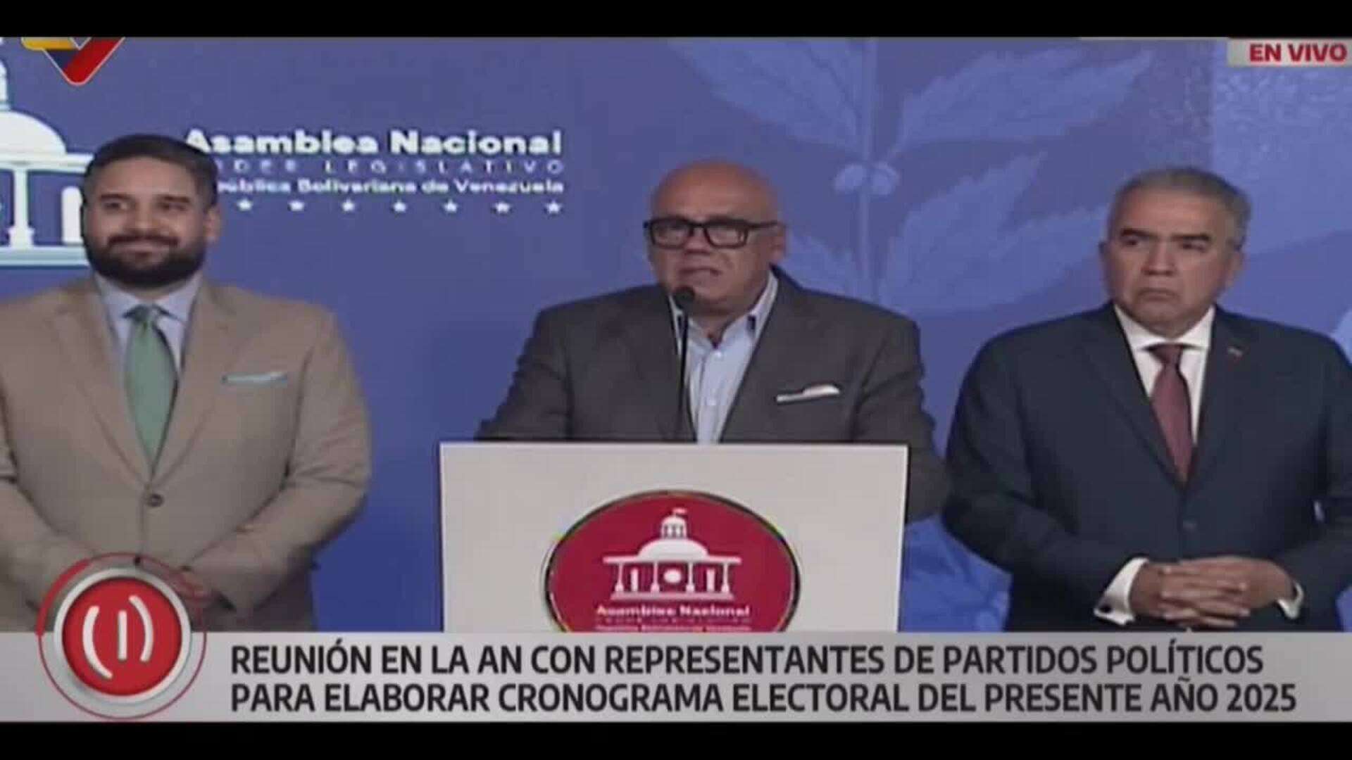 El Parlamento de Venezuela anuncia 