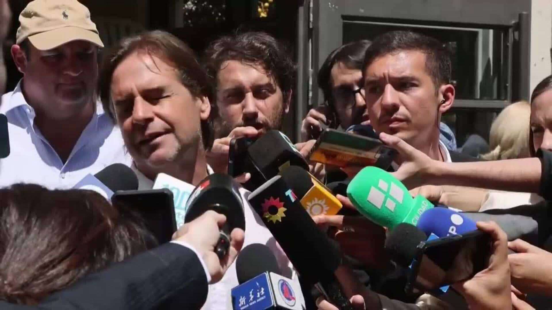 Lacalle Pou aspira a una transición 