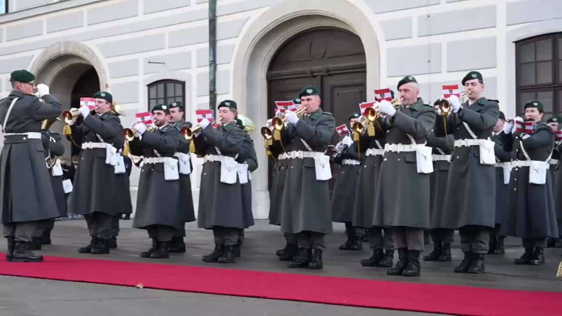 Primera visita oficial de la presidenta suiza, Karin Keller-Sutter, a Austria