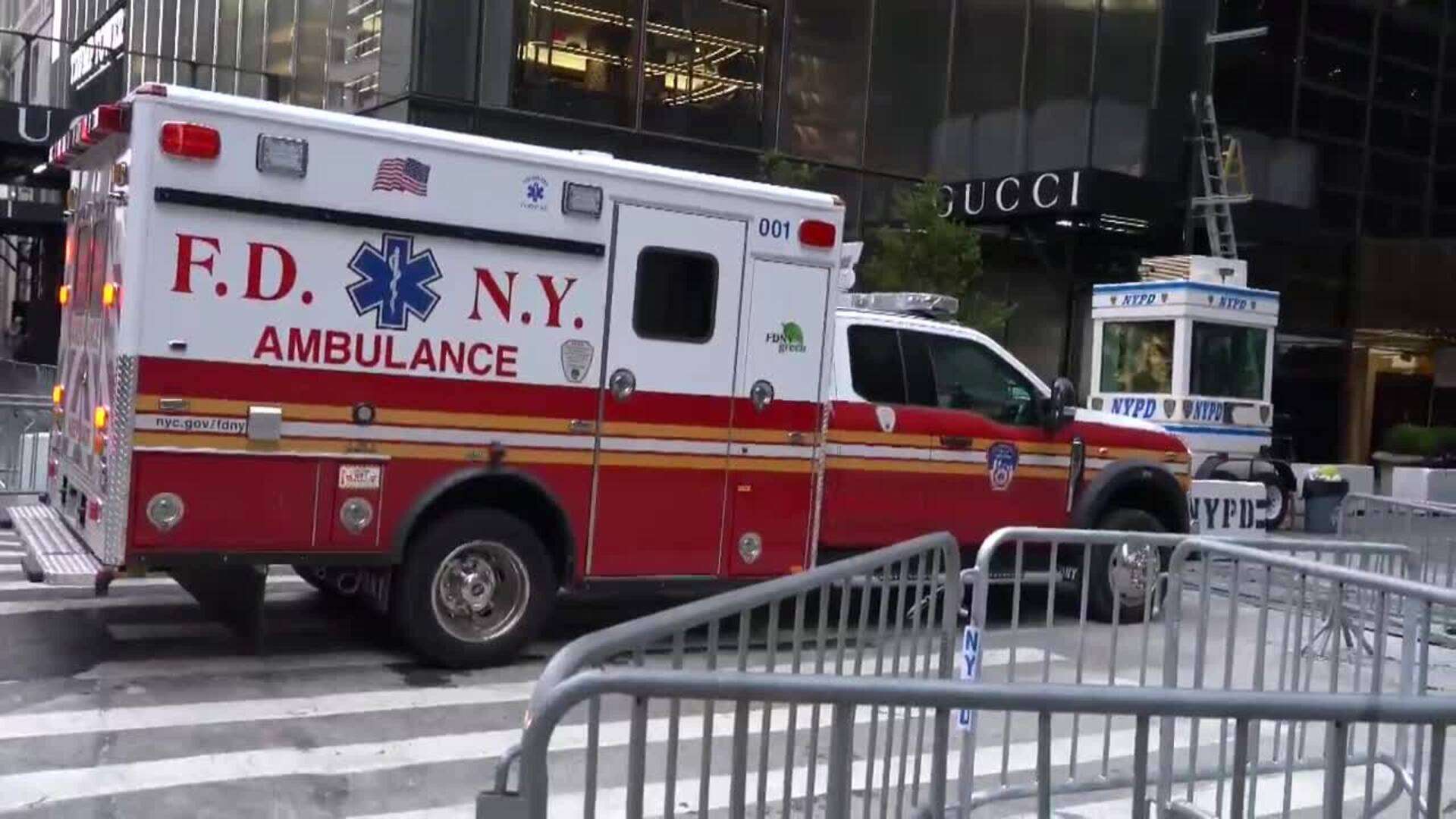 Aumentan medidas de seguridad para la comparecencia de Trump en Nueva York