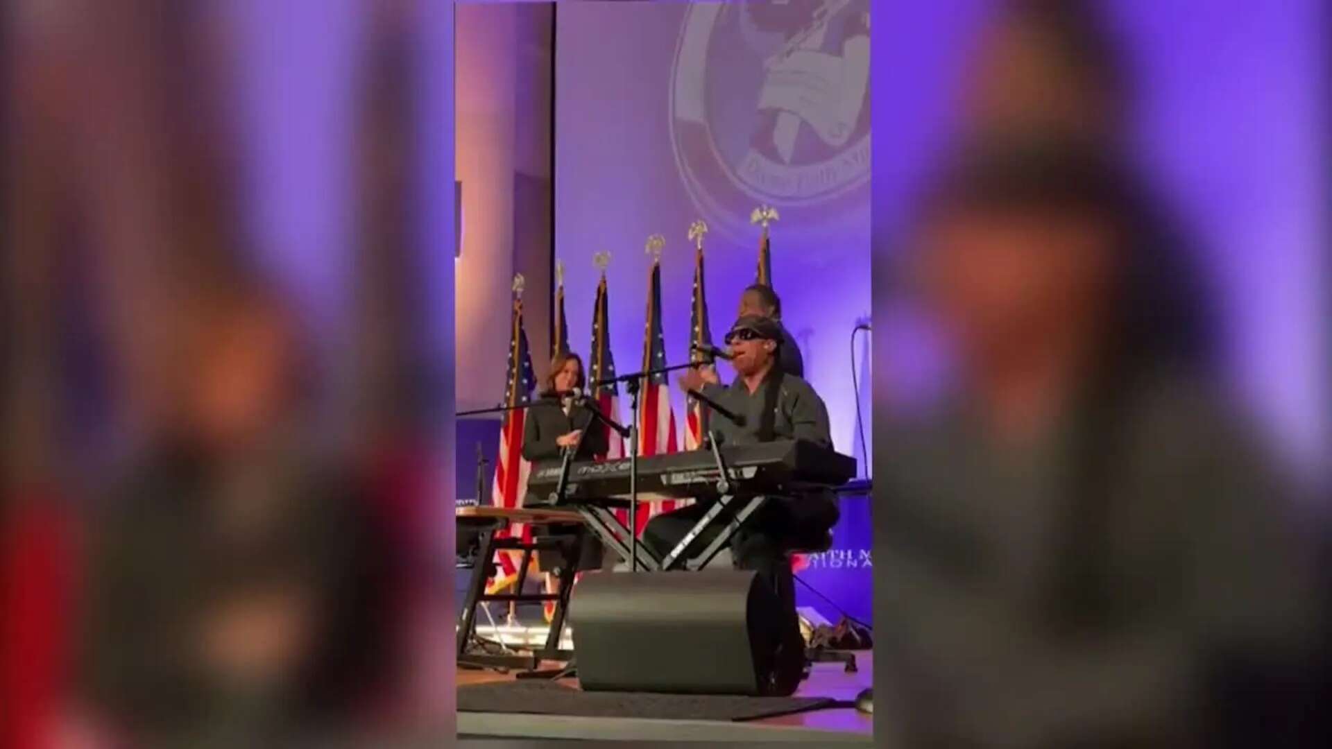 Harris cumple 60 años haciendo campaña con Stevie Wonder a dos semanas de las elecciones