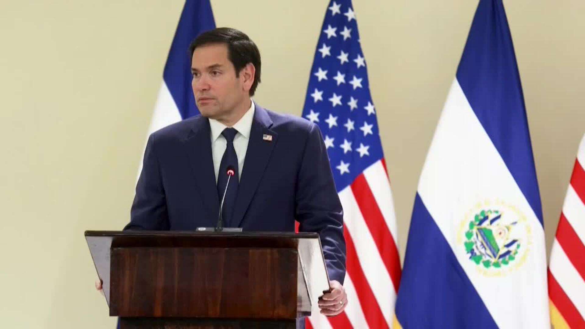 Marco Rubio: oferta de Bukele de recibir presos de EE.UU. sería un 