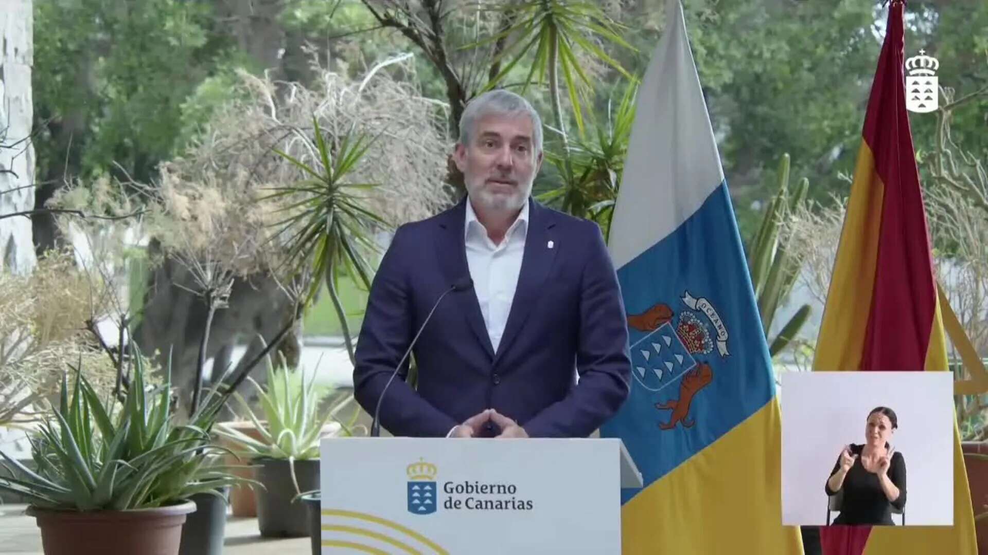 Clavijo: La Fiscalía debería ser tan exigente con el Estado como lo es con Canarias