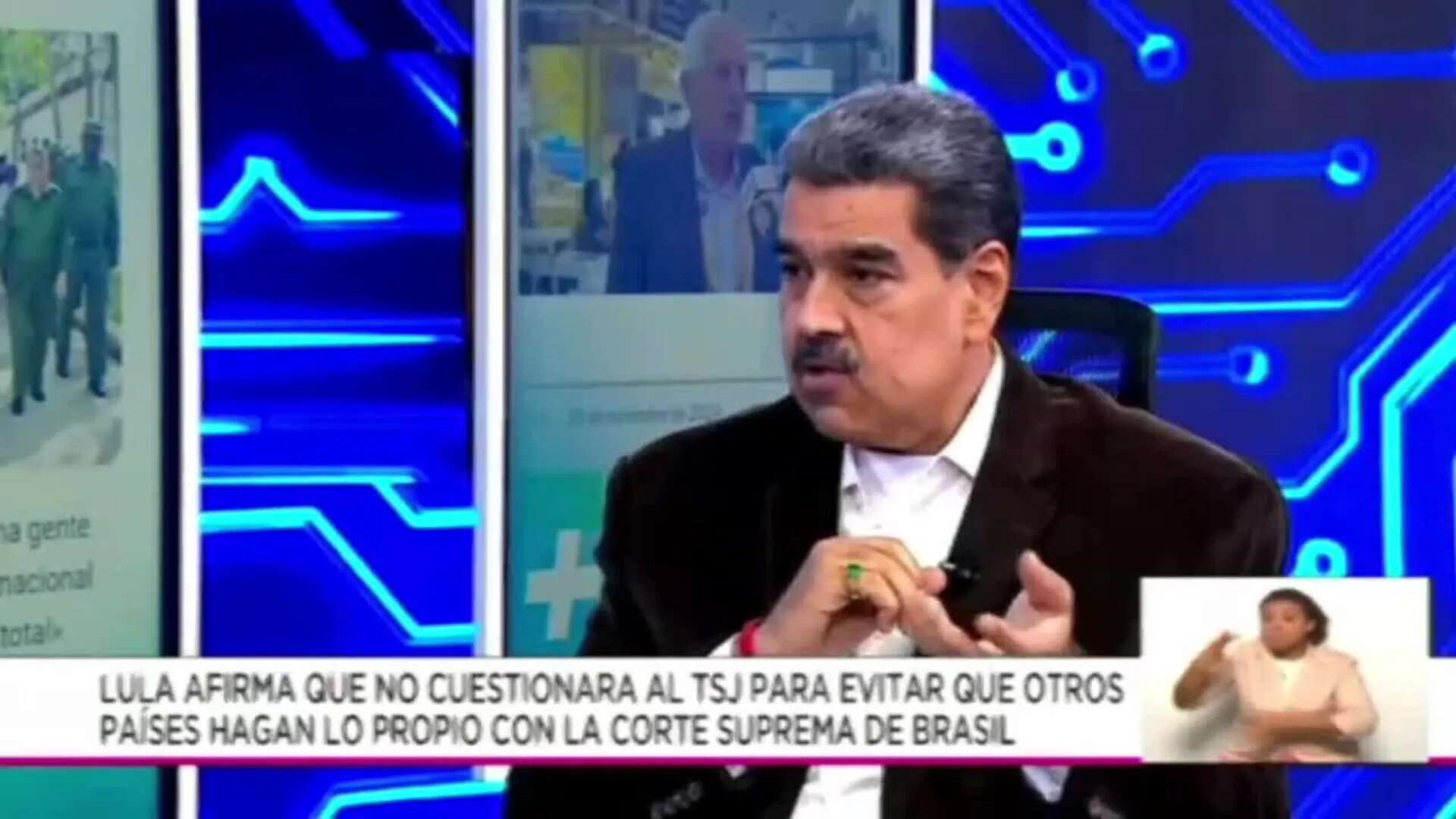 Maduro dice que Lula se marcó 